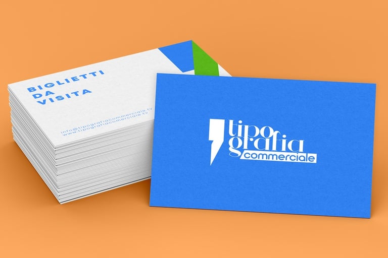 Biglietti da visita Tipografia Commerciale Treviso