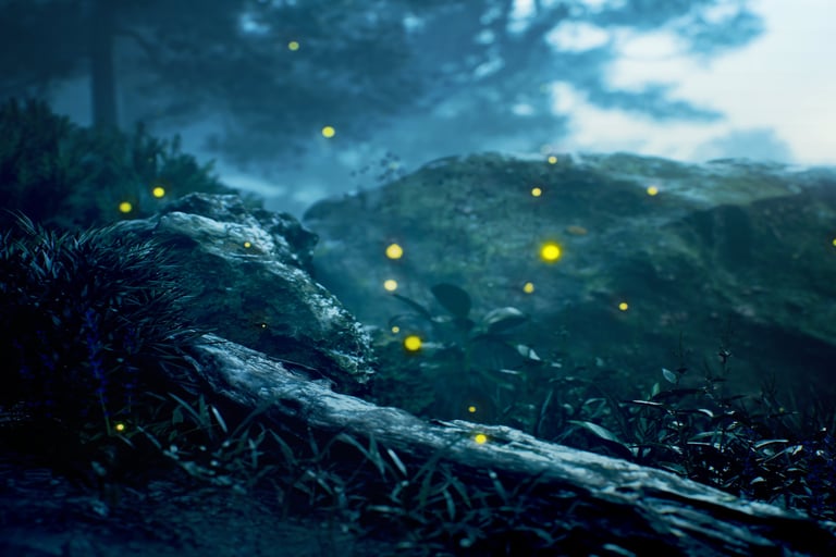 An animated short film titled Distance using D5 Render
