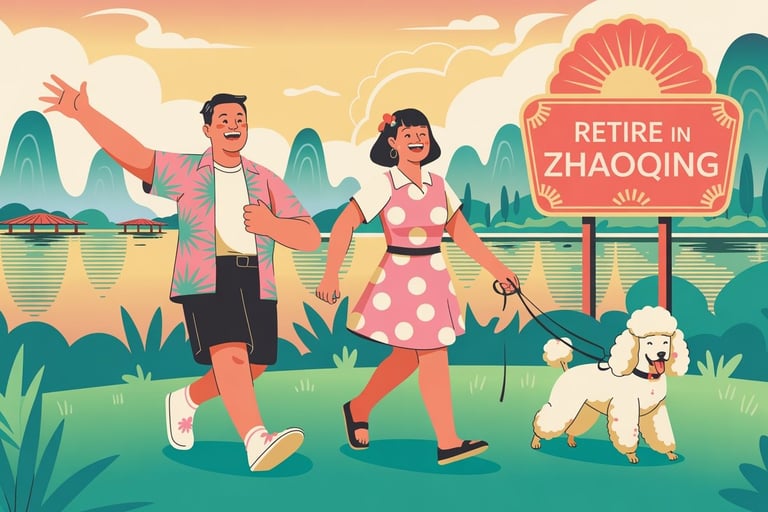 Retire in ZhaoQing, China