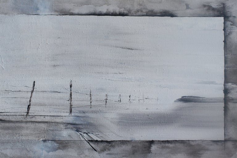 Jaï - Acrylique sur toile - Collection "Les grands Espaces " 2025