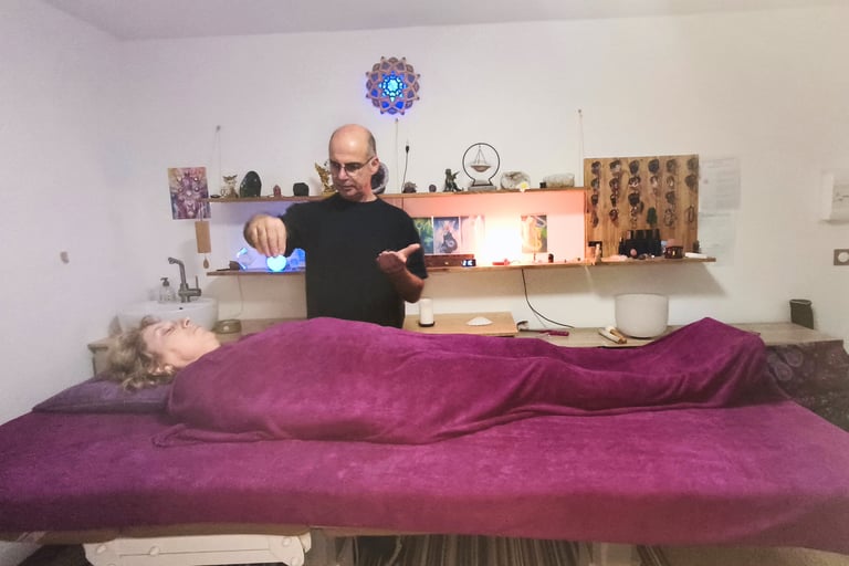 Soin énergétique et harmonisation à Lherm – séance Energy Terre Happy avec Gérard Couzinier