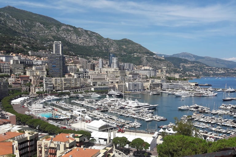 Aussicht auf Monaco
