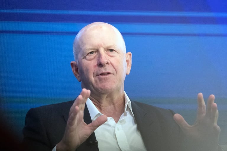 David Solomon, chief executive officer of Goldman Sachs. Bloomberg | Bloomberg | Getty Images