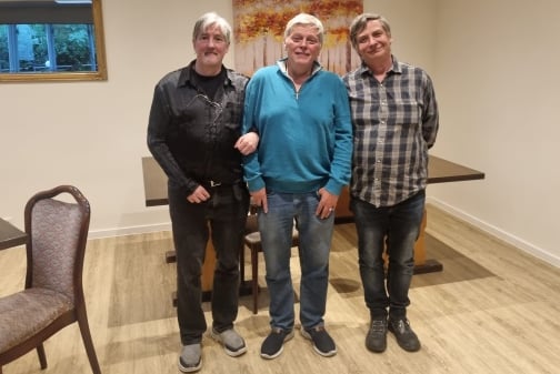 1. Jörg Schilling, 2. Frank Fuhrmann, 3. Dieter Büsing
