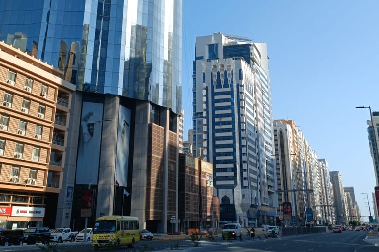 Skyline di Abu Dhabi