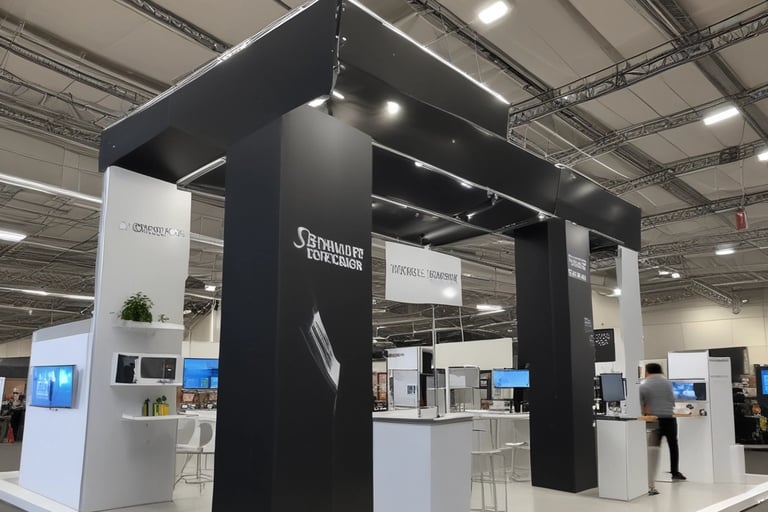 A group of people standing in front of a large aquarium