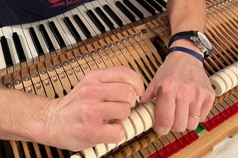 harmonisation marteaux piano