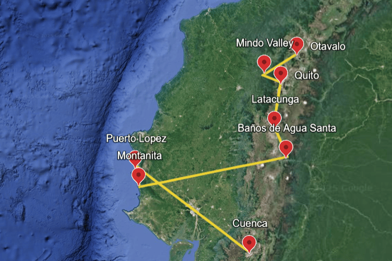Itinerario di 3 settimane in Ecuador Continentale