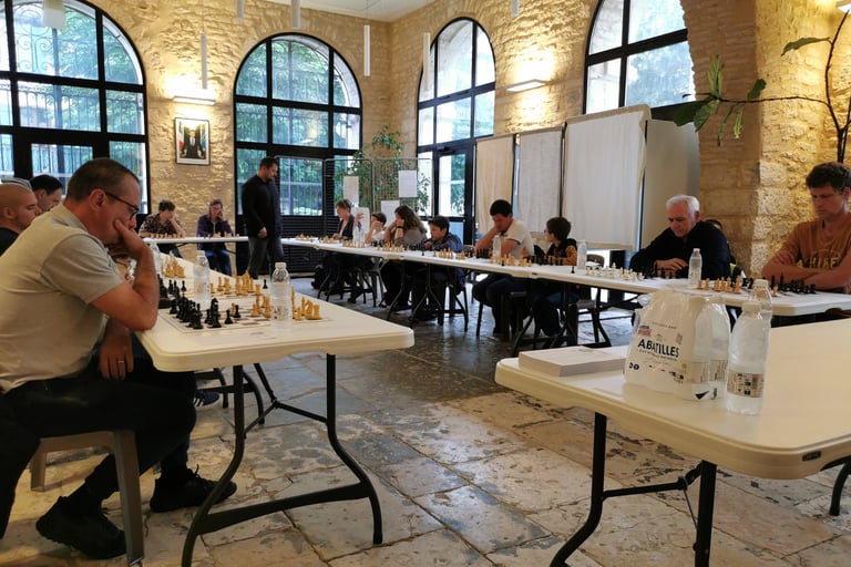 Simultanée salle de la Halle de Lalbenque