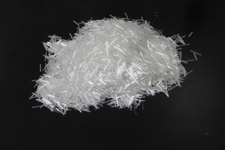 Fibra de vidro para concreto alcali resistente