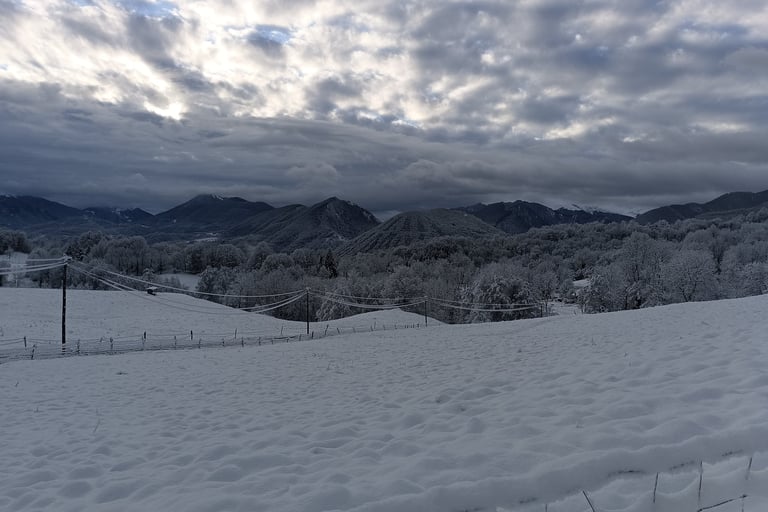 Le Couserans en hiver