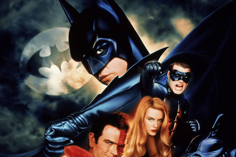 a group of people in a movie poster