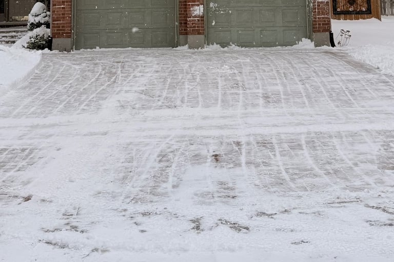 Residential snow removal 