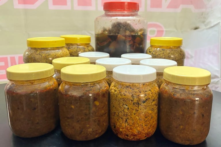 The first production of pickles