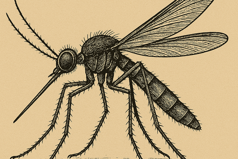 Image of a mosquito which Treat Pest Control Service takes care of