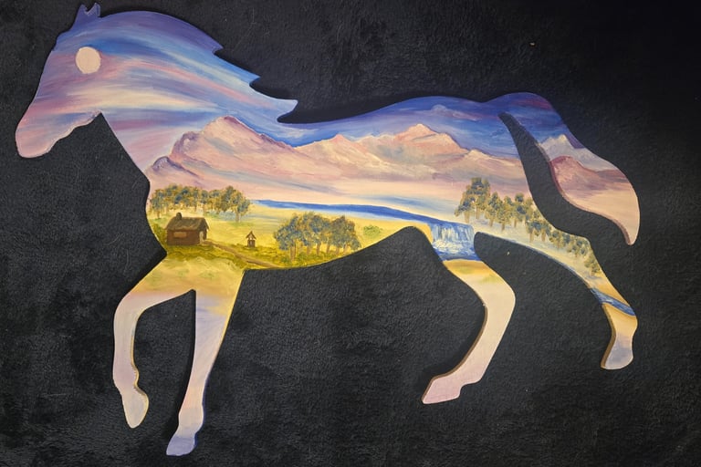 Wild Country (painting) Kylee Nicole Smith