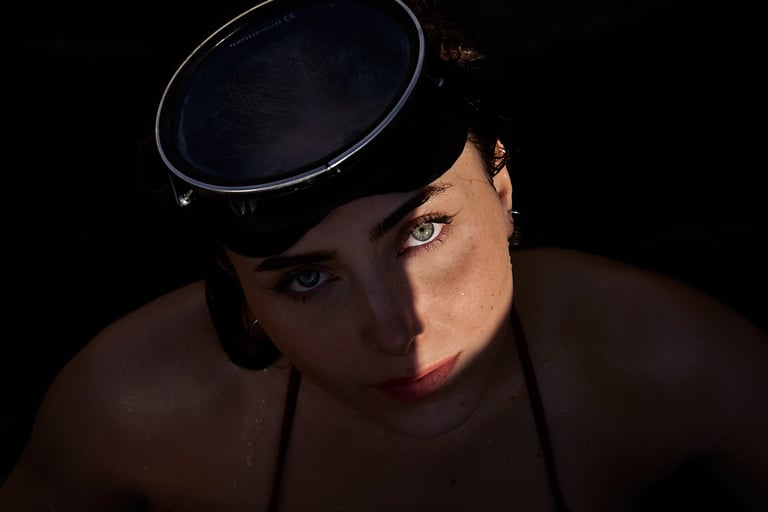 beautiful eyes photographed