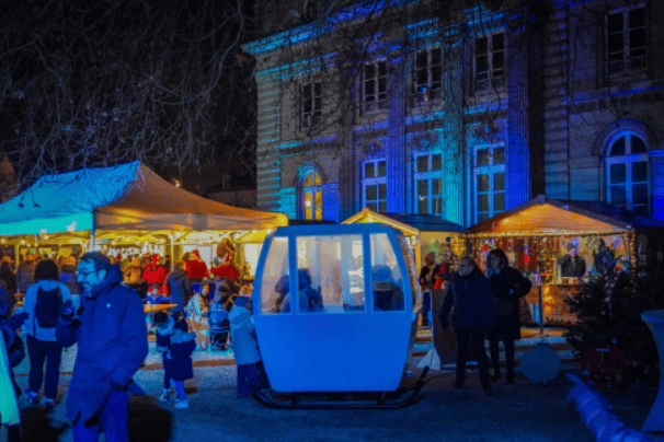 un marché de noel