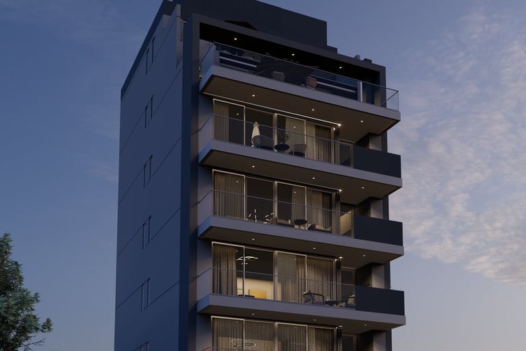 Edificio de San nicolas ubicado en devoto realizado por FARE EMPRENDIMIENTOS