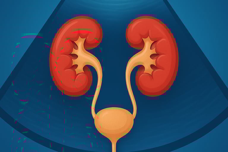 Ecografia renale e vie urinarie Qualiano - Esame reni e vescica studio Dott. Picascia