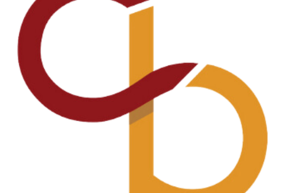 a logo for the CB company