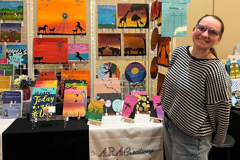 Paintings by ARA Creations and Beyond