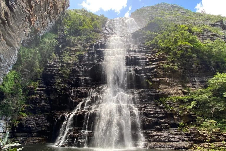 Swallowtail Falls in all its glory