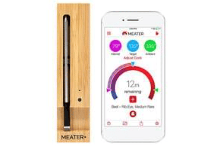 Meater Plus 165ft Range Wireless Meat Thermometer Bluetooth Kitchen