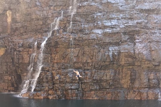 Leaping into Swallowtail Pool