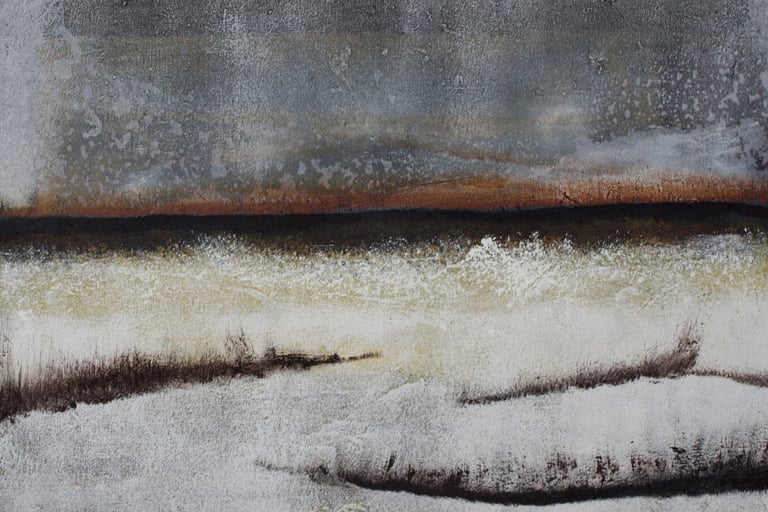 Jaï - Acrylique sur toile 60x60cm - Collection "Les grands Espaces " 2025