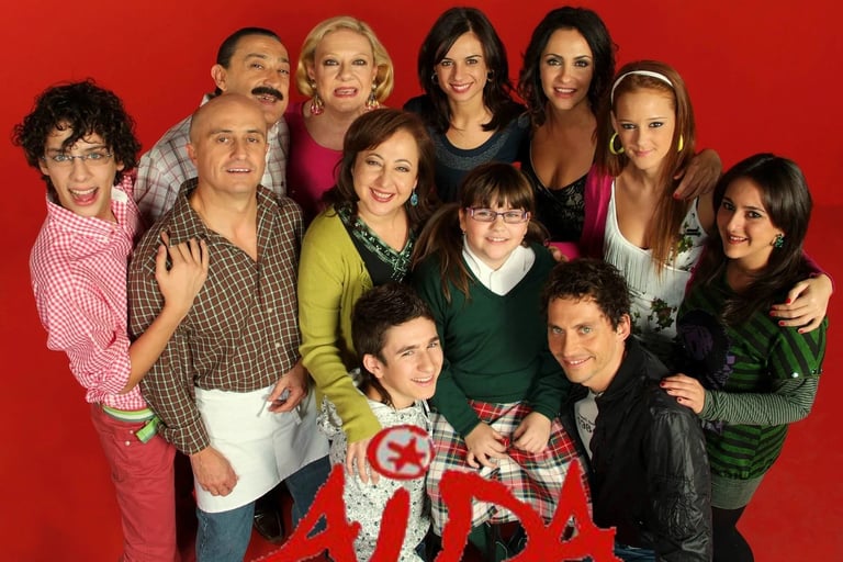 Aída, serie, Rodrigo Martín Antoranz, Dani Écija, Globomedia