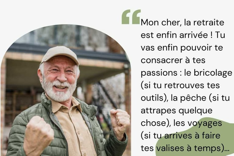 texte humour retraite homme blague