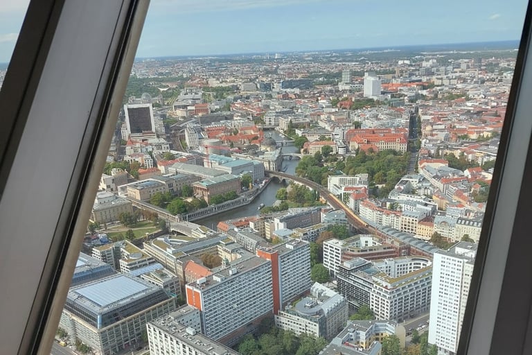Aussicht vom Berliner Fernsehturm