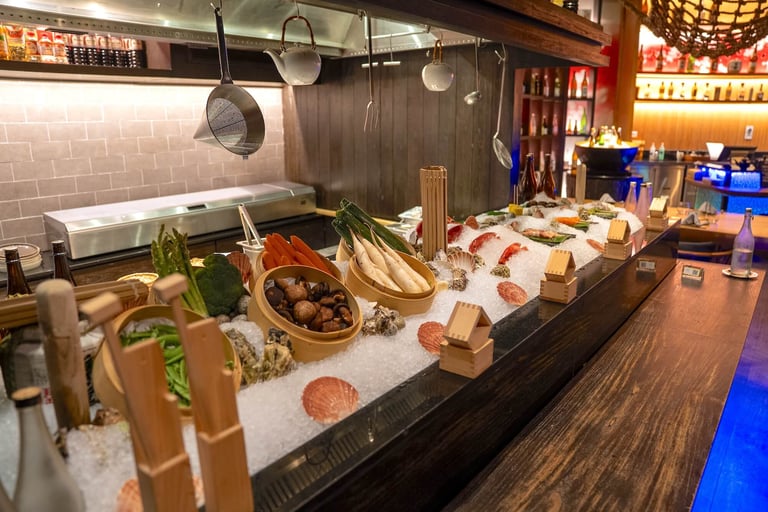 LUX South Ari Atoll Maldives seafood dinner