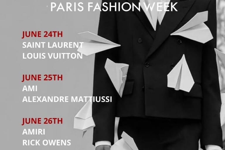 Paris fashion week