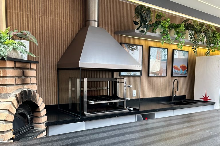 Projeto de área gourmet em São Paulo