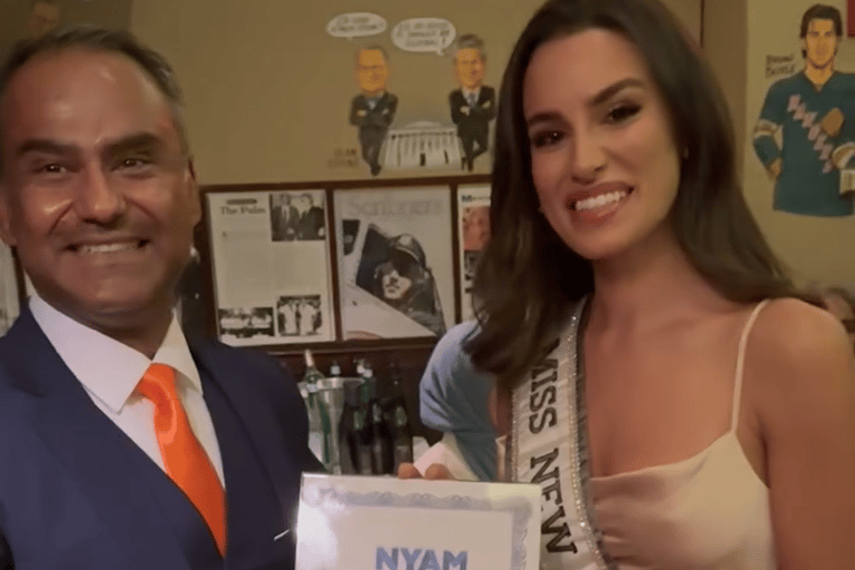 Nadeem Azhar with Miss New York USA!