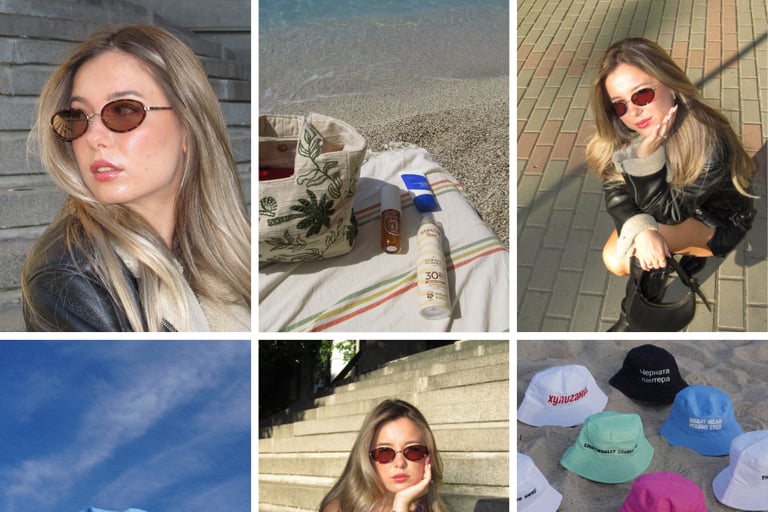 Fashion and beauty UGC content portfolio with lifestyle videos