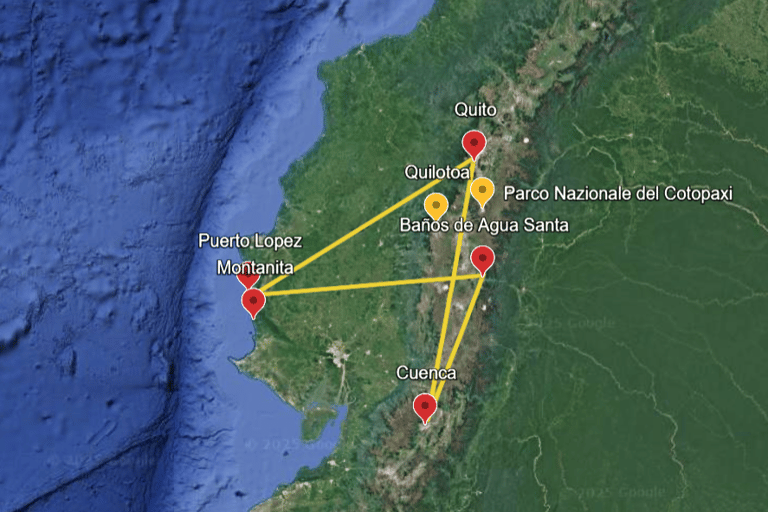 itinerario di 2 settimane in Ecuador