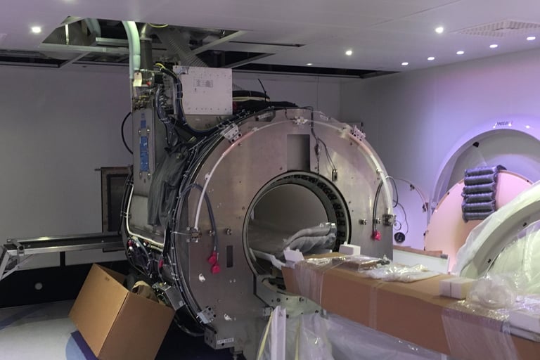 MRI and CT scanner installation electrics in Tamworth