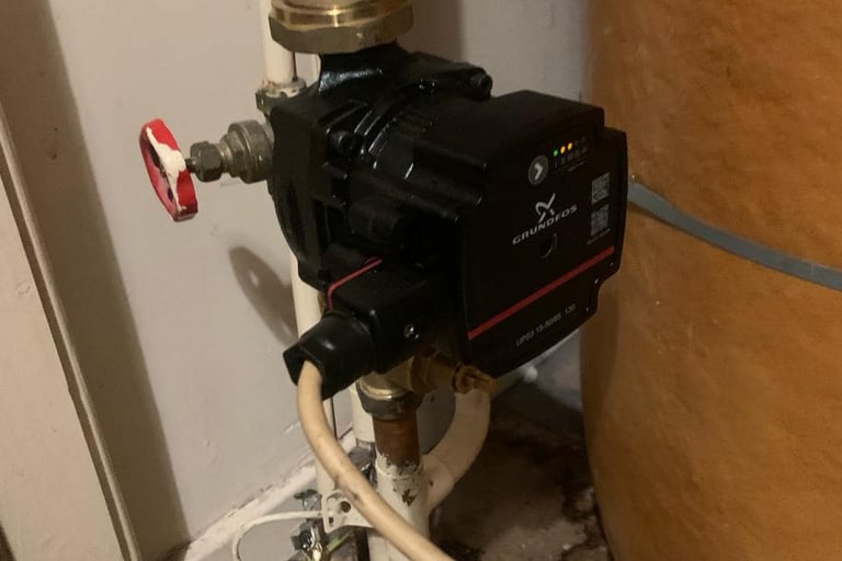 home booster pump fitted in evesham