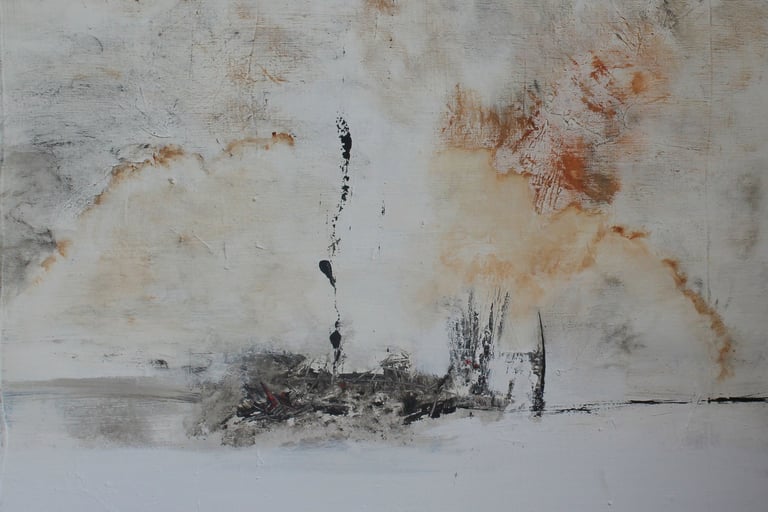 Artiste Jaï - Acrylique sur toile - Collection "Les grands Espaces " 2025