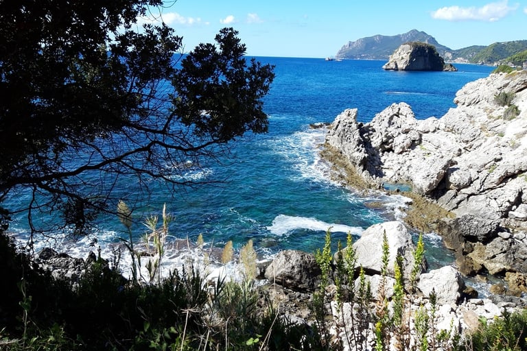 Beachwalk Agios Gordios Corfu Villa Olivia Pentati