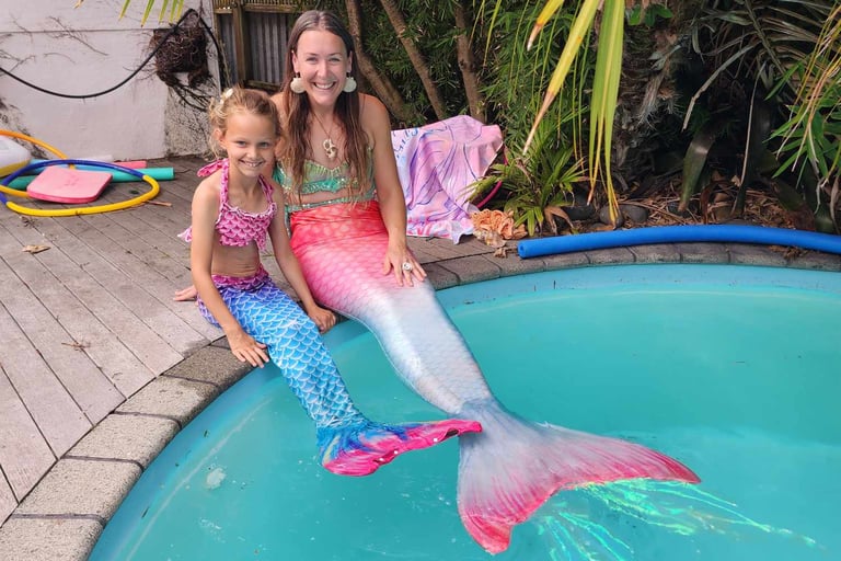 Moana Heart Mermaid birthday appearance