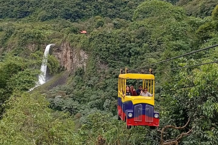 Rutas de las Cascadas in bicicletta