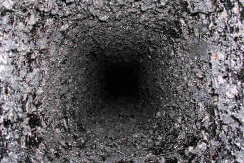 Bistre Départ de feu de conduit Ramonage Stef-flam nantes vertou reze