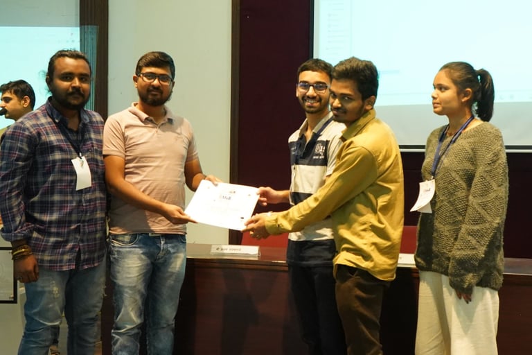 In the final session, around 10 short films created by the participants on the same day were screene