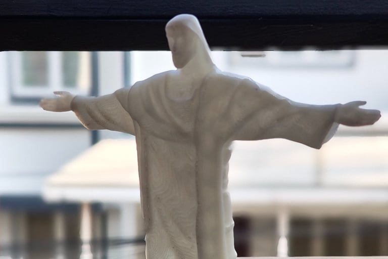 christ the redeemer 3d print model