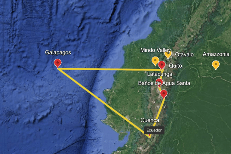 itinerario di 3 settimane in Ecuador