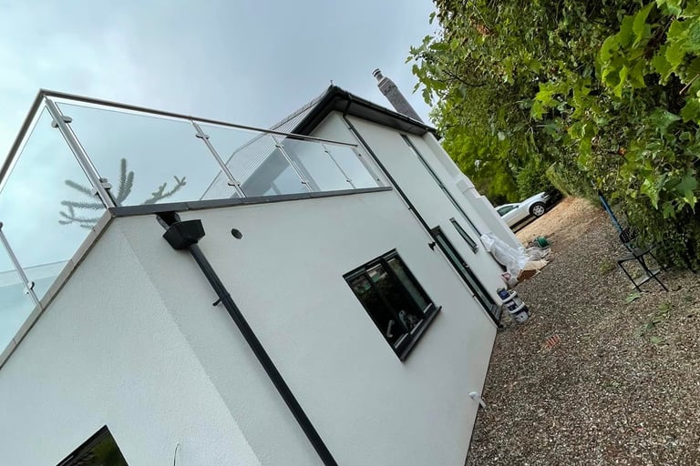 Staircase fitted during full home renovation in Worcester